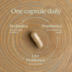 New Chapter All-Flora Probiotic for Advanced Digestion & Complete Gut Health with Prebiotics + Postbiotics, Clinical-Strength Strains, 100% Vegetarian, Non-GMO, Shelf Stable - 30 ct (1 Month Supply)