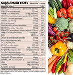 ANDREW LESSMAN Essential-1 nuonce max Multivitamin 3000 IU Vitamin D3 60 Small Capsules. 100 mcg Methyl B12. CoQ10 Lutein Lycopene Zeaxanthin. High Potency. No Additives. Ultra-Mild One Daily Capsule
