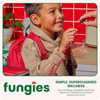Fungies Lion's Mane Mushroom Gummies with Fruits & Veggies Superfood Blend, Juicy Grape Flavor - Mushroom Herbal Supplement Gummy for Adults & Children - Brain Health & Daily Wellness - 45 Servings