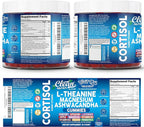 Clean Nutra Cortisol Supplement Gummies L-Theanine Magnesium Ashwagandha Apigenin Vitamin B6 Sleep and Calm Support Lavender Chicory Prebiotic Advanced Gummy Formula