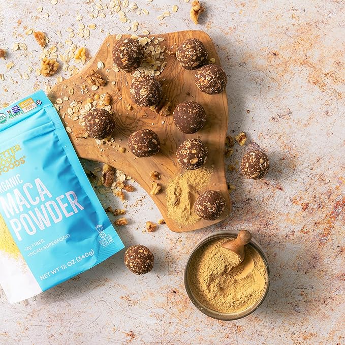 BetterBody Foods Organic Maca Powder,Non-GMO & Gluten-Free,12 Ounce,(Pack of 2)