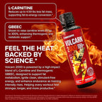 InnoSupps Volcarn 2000 - L-CARNITINE Advanced Energy Liquid | ATP Enhancer with GBEEC | Boosts Energy, Enhances Focus, Caffeine Free, No Artificial Sweeteners | 32 Servings (Tropical Blast)