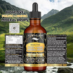Fulvic + Humic Trace Mineral Drops, 3:1 Humic-Fulvic Blend | Water-Extracted from Canadian Humalite | 60 mL Amber Dropper | Third-Party Tested, No Preservatives/Fillers | GMP & ISO Verified