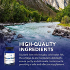 Doctor's Advantage Omega Shield Supplement - 60 Softgels, 30-Day Supply - Premium Mercury-Free Triglyceride Omega 3 Fish Oil for Optimal Heart and Eye Health