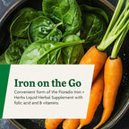 Floradix Iron Tablets - Iron Supplement with B Vitamins, Folic Acid, Vitamin C & More - Energy Support - Vegetarian & Gluten-Free - 120 Tablets (120 Servings)