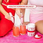 Peach Perfect Inositol Multivitamin – Myo-Inositol & D-Chiro 40:1 Blend, Omega-3, Vitamin D3, Magnesium, Zinc – Supports Women’s Health, Mood, Energy, Supplement – 30 SVG
