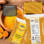Rani Turmeric (Haldi) Root Powder Spice, (High Curcumin Content) 3.5oz (100g) ~ All Natural | 100% Pure, Salt Free | Vegan | Gluten Friendly | NON-GMO | Kosher | Indian Origin