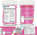 Clean Nutraceuticals Probiotics for Women with D Mannose, Cranberry Extract, Wild Yam, Chasteberry - 20 Probiotic and Prebiotic Strains - PH Balance, Womens Probiotic for Digestive Health - 60 Count