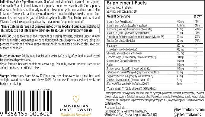 JSHealth Vitamins Signature - Hair + Energy, Detox + Debloat, and Skin + Digestion Supplements - Virtual Bundle