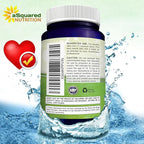 aSquared Nutrition CoQ10 200mg - 60 Capsules - CO Q 10 Supplement - Coenzyme Q10 Ubiquinone Pills - Vegan CoQ-10 Extra Antioxidant Vitamin - Alternative to Softgels & Gummies