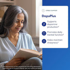 Pure Encapsulations DopaPlus - Supports Dopamine Production - for Daily Brain Function* - with L-Tyrosine, Folate, Vitamin B6 & L-5-MTHF - Non-GMO & Vegan - 180 Capsules