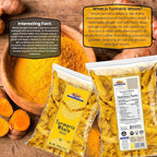 Rani Turmeric (Haldi) Root Whole Spice, Dried 7oz (200g) ~ All Natural | 100% Pure | Vegan | Gluten Friendly | NON-GMO | Kosher | Indian Origin