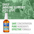 Sovereign Silver Kids Immune Support, Colloidal Silver, Bio-Active Silver Hydrosol,10 ppm, Fine Mist Spray, 2 Fl Oz