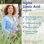 Patient One Alpha Lipoic Acid (ALA) 600 mg | Antioxidant Supplement to Support Nerve and Liver Health* | 60 Capsules