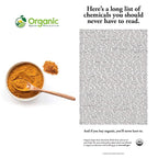 Organic Turmeric Powder w/Curcumin | 35.27 Ounce / 2.2 LBS | USDA Organics and Non-GMO | Lab Tested for Heavy Metal and Purity | 100% Raw and Natural by OSR