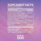 Microbiome Labs SereneSkin - Spore Based Probiotic Complex with Citrus Polyphenols for Skin Clarity & Gut Health Support - Daily Probiotic Skincare - Soothe The Gut-Skin Axis (60 Capsules)