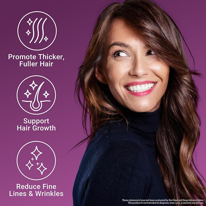 Force Factor Hair Growth Accelerator Multivitamin for Women & Men, with Lustriva, Biotin, Horsetail & Vitamins A, B12, C, D & E for Thicker Hair, Healthier Skin & Nails, 90 Capsules,(Pack of 2)