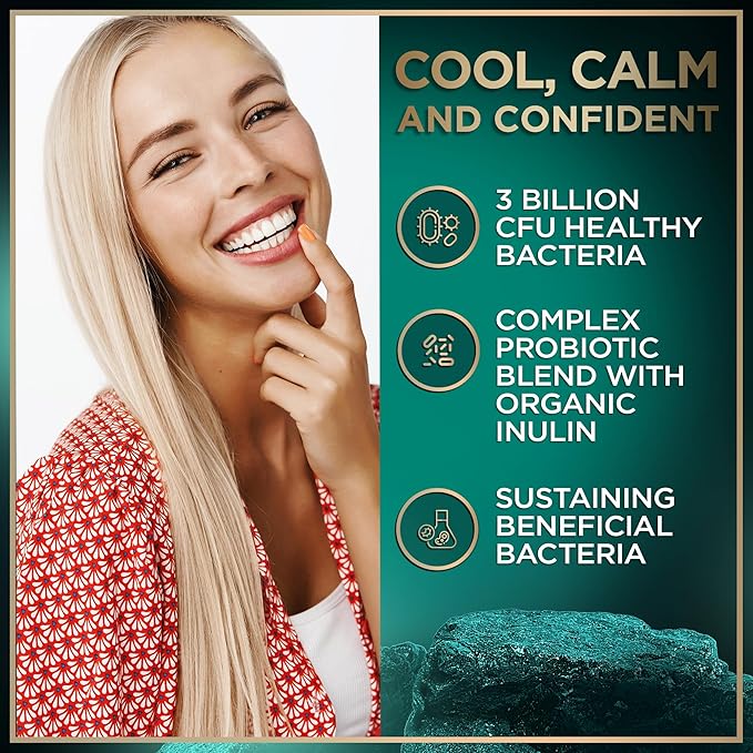 6-Pack Oral Probiotics for Mouth Bad Breath - 3 Billion CFU Advanced Bad Breath Treatment Dental Probiotics for Teeth and Gums - 270 Prebiotic and Probiotic Lactobacillus Salivarius Tablets