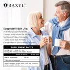 BAXYL Liquid Hyaluronic Acid Supplement for Joint Health - Patented MHB3 Formula for Bone, Skin,Eye Health & to Restore Cartilage - Vegan, Gluten-Free, Non-GMO for Comfort - 30-Day Supply