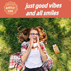 Vitamin B1 Gummies 500mg, Chewable Thiamine B1 Supplement for Adults, with 600mg Calcium Citrate, Support Nervous System, Vegan, Natural Orange Flavor