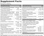 NATURELO Multivitamins for Teenage Girls/Boys, 180 Capsules, Whole Food Multivitamin with Minerals, Non-GMO, Vegetarian