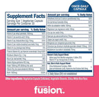 Bariatric Fusion Bariatric Multivitamin with Iron for Women | Hair, Skin and Nails Blend for Hair Loss After Bariatric Surgery & GLP-1 | 30 Capsules | 1 Month Supply