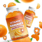 NEW AGE Vitamin C Gummies Orange Vitamin C Gummy - Supports Healthy Immune System - Vegetarian Without Gluten (180 Gummies)