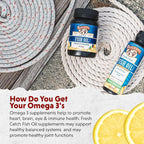 Barlean's Omega 3 Fish Oil Liquid Supplement, 1262mg EPA and DHA Fatty Acids, Non-GMO and Gluten Free, Orange Flavor, 8 oz
