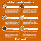 Mega Load Enhancer - Semen Volume Booster Supplement for Men - Increase Load Size, Taste, Fertility Supplement - 3rd Party Tested Formula - 9 Active Ingredients - 60 Capsules for Adults