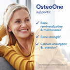 Patient One OsteoOne | Supplement to Support Bone Health and Calcium Absorption* | with Calcium, Vitamins D3 and K2 and More | 120 Tablets