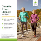 Terry Naturally Curamin Extra Strength - Curcumin & Boswellia Supplement for Healthy Circulation Support - Turmeric Supplement to Support Joints, Muscle Health & Endorphin Production - 30 Tablets