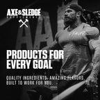Axe & Sledge WHEY More Premium Protein Blend | 24g Protein, Whey Concentrate & Isolate | Prebiotic Fiber for Enhanced Absorption | Banana Split Sundae
