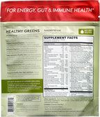 TERRA ORIGIN Greens Powder Packets | 74+ Vitamin and Superfoods | Supports Gut Health, Bloating, and Energy | with Antioxidant, Digestive Enzymes, Adaptogens | Kiwi Strawberry (15 Packets)