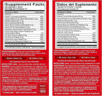Globulo Rojo Iron Supplement - Dietary Supplement Pills with High Potency Iron & B Vitamins, 60 Tablets
