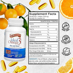 Barlean's Ideal Omega 3 Nutritional Supplement Softgels with 1,000mg EPA/DHA for Heart, Mind, and Mood - Certified Sustainable Seafood, Pharmaceutical Grade - 30-Count