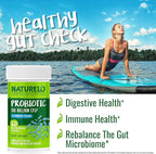 NATURELO Probiotics for Digestive Health - 50 Billion CFU, 11 Strains, Daily Use Supplement - Boosts Immune System, Delayed Release, No-Fridge, 60 Vegetarian Capsules (Pack of 2)