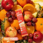 Nello Superfocus Focus Drink Mix – Fruit Punch Flavor – Alpha GPC, Lion’s Mane, Rhodiola & N-Acetyl L-Tyrosine – Sugar-Free, On-the-Go Packets – 20 Servings