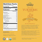 HQOExpress Bulk Organic Ground Turmeric Powder – 5 lb Value Bag (80 oz) USDA Organic | Non-GMO | Kosher | Sustainably Grown | Lab Tested | Legacy Brand Since 1977