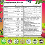 Women's Daily Multivitamin with Iron - Vegan Methylated Multivitamin for Women with Biotin, Organic Superfoods, Probiotics, B-Complex - Energy, Gut & Optimal Health Support – Easy to Swallow Capsules