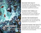 BioEmblem Turmeric Curcumin Supplement with BioPerine | Joint Support & Heart Health | with Organic Turmeric Powder & 95% Curcuminoids Extract | California Made, Non-GMO, 60-Day Supply