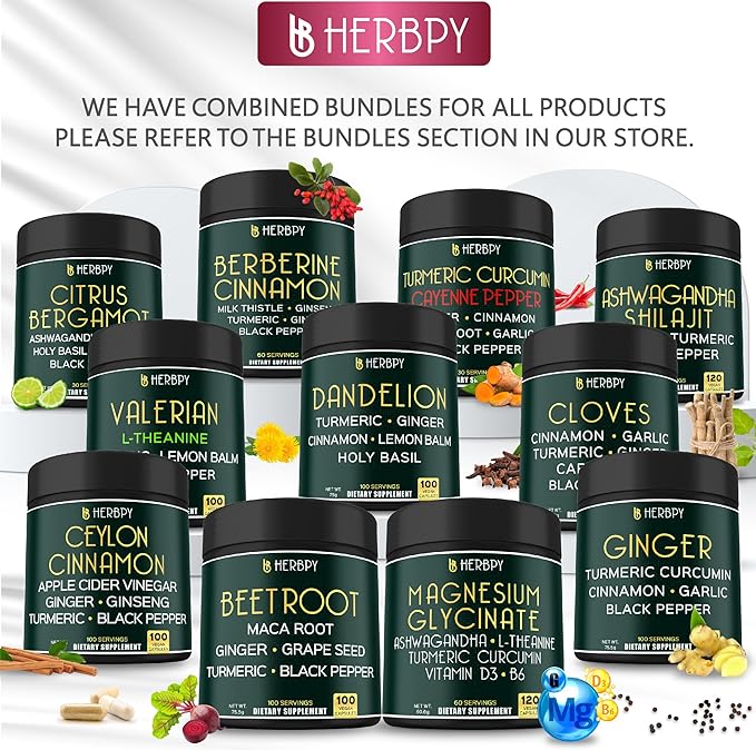 Bundle 6in1 Beet Root Supplements 100 Count & 6in1 Myo-inositol & D-Chiro Inositol Supplement for Women 120 Count - for Immune, Heart Health & Overall Health