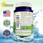 aSquared Nutrition Nicotinamide with Resveratrol - 120 Veggie Capsules - Vitamin B3 500mg (Niacinamide Flush Free) - Supplement Pills to Support NAD, Skin Cell Health & Energy