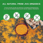 Organic Turmeric Powder 2 LB Bulk Bag - Lab Tested, 100% Raw with Curcumin, Reports Available, Pure, USDA Organic & Non-GMO from India by Jiva Organics