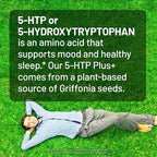 NatureWise 5-HTP 200mg Supplement from Griffonia Seeds with Cofactor Vitamin B6 - Mood Support and Natural Sleep Aid for Adults - Delayed-Release, Vegan - 60 Count[2-Month Supply]