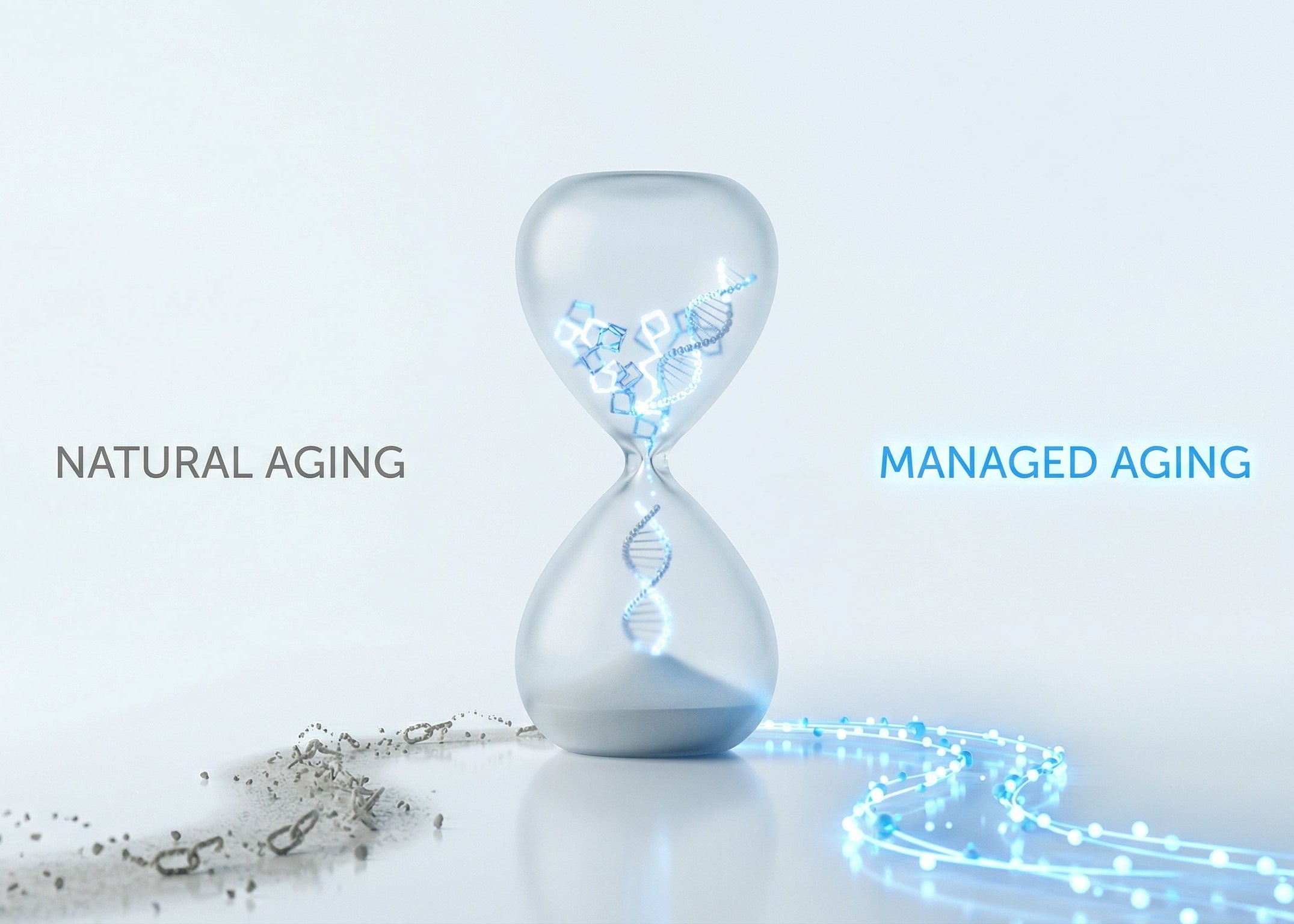 Managed aging and longevity supplements by Don't Cry Age